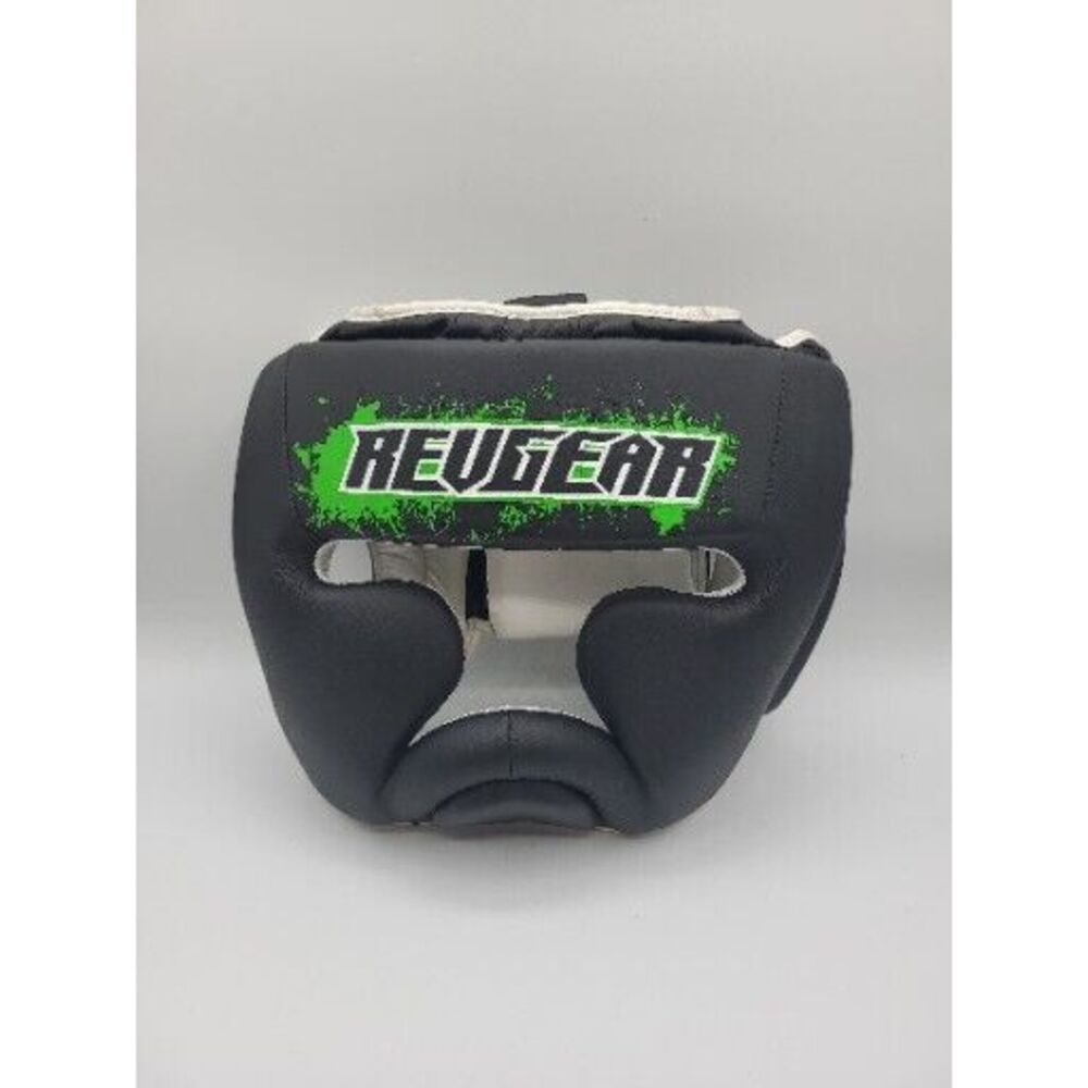 Revgear Headgear Adult MEDIUM / Youth LARGE Combat Series Green Cheek Protector‎